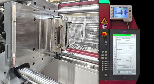 Die neuen Roemheld-Magnetspannsysteme der R-MAG-Reihe bieten eine integrierte Spannkraftanzeige, ein modernes Touch-Panel und auswechselbare Magnetpole.(Bild:  Roemheld)