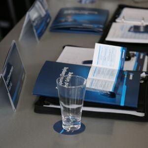 Alles parat für die Schunk Expert Days.