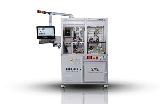 Das Inline Vision & Weld System mit Marking On The Fly: Kramski hat die Anlage gemeinsam mit Kistler und Nidec SYS entwickelt.(Bild:  Nidec Sys Gmbh)