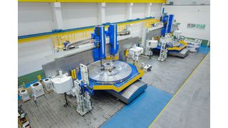 Large vertical lathes from Pietro Carnaghi now strengthen Fives’ portfolio for high-precision machining of heavy, complex components. (Source: Fives)