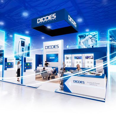 Diodes will will exhibit at electronica 2026 for the first time. (Bild: Diodes)