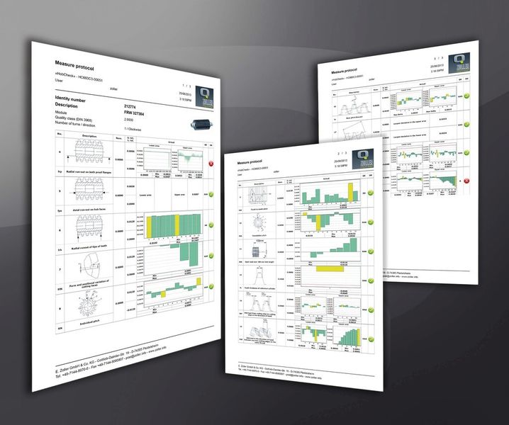 Durchgängige Protokollierung sichert 100% nachweisbare Qualität. (Bild: E. Zoller)