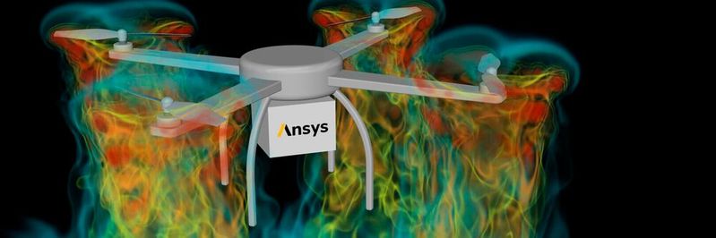 Mithilfe von CAE-Software werden u. a. Bauteilgeometrien erzeugt und anschließend etwa deren mechanische, thermische oder strukturelle Belastungseigenschaften an einem PC simuliert. (Bild:  Ansys)