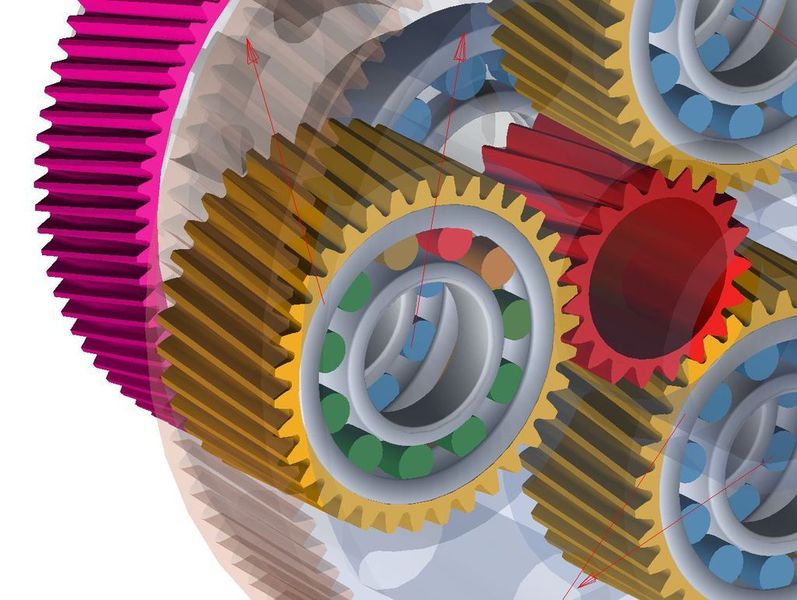 Adams/Gear AT ist kompatibel mit allen Optionen von Adams inklusive der flexiblen Körper. (MSC.Software) (Archiv: Vogel Business Media)