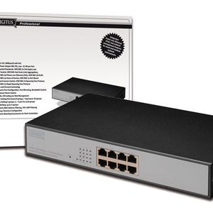 Der 8-Port-PoE-Switch Digitus DN-95312