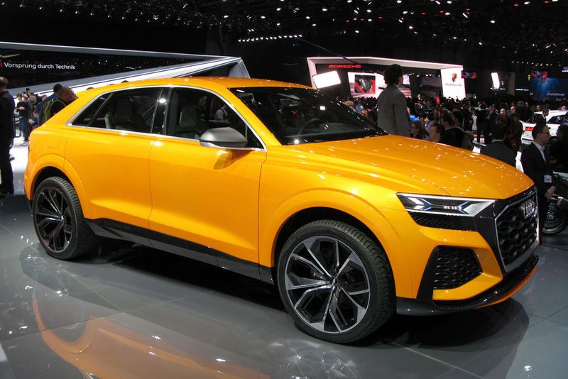 Viel beachtet in Genf: Audis Studie Q8 Concept. (Seyerlein/»kfz-betrieb«)