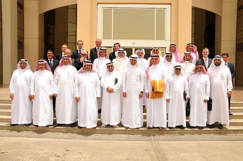 The joint venture teams after celebrating the official formation of SaBuCo. (Picture: Sadara Group)