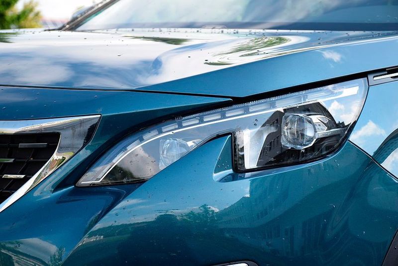 Die LED-Scheinwerfer gehören zur Ausstattungslinie GT-Line, die mindestens 35.600 Euro kostet. (Jan Rosenow)