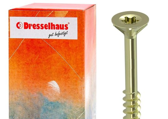 Von: Dresselhaus – gut befestigt! Kann man jetzt nur sagen: Dresselhaus – gut gerettet! Denn nach der Insolvenz im April hat sich mit der neuen Münchner Schraubehandel MSH ein Käufer gefunden. Damit sei der Standort Maisach gesichert ...(Bild:  Dresselhaus)