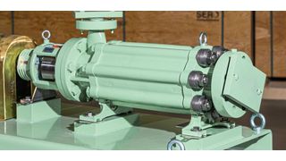 Sero Pumpsystems' side channel pumps such as SHP Marine represent a reduced ecological footprint, as they meet a multitude of relevant requirements for environmentally friendly pump systems throughout their entire life cycle. (Image:Bild:)