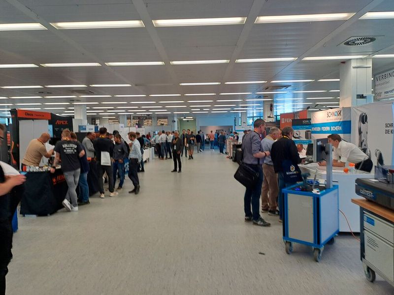 Insgesamt 340 Besucher kamen zur Schraubtec nach Hamburg. (Bild: Alexander Stark)