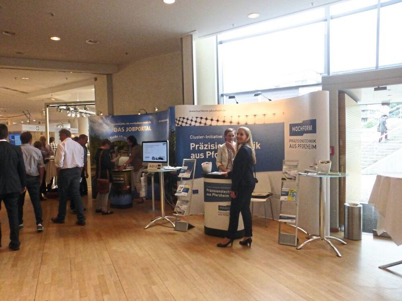 Imperssionen vom Messerundgang der Stanztec 2018 in Pforzheim. (Vogel/Finus)