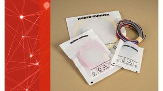 Huber + Suhner weitet seine Nachhaltigkeitsinitiativen aus Verpackungen von Glasfaserprodukten aus. (Bild: Huber + Suhner)