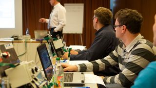 Workshops gibt es in Böblingen zu den unterschiedlichsten Themen, so veranstaltet Endress+Hauser einen zu: „Industrie 4.0 in der Automatisierungstechnik - Chance oder Risiko?“ (Automatisierungstreff)