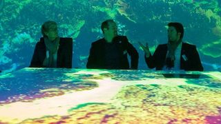 In der VR-Cave können Besucher Logistikanlagen und -prozesse hautnah virtuell durchplanen. (EPG)