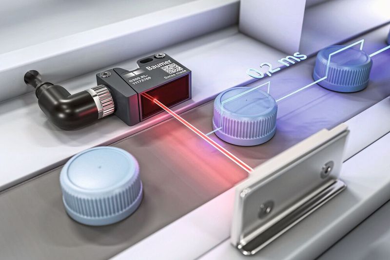 Ein weiterer Vorteil von qTarget: Spezielle, teure Halterungen sind bei entsprechendem Maschinendesign überflüssig. (Bild: Baumer GmbH)