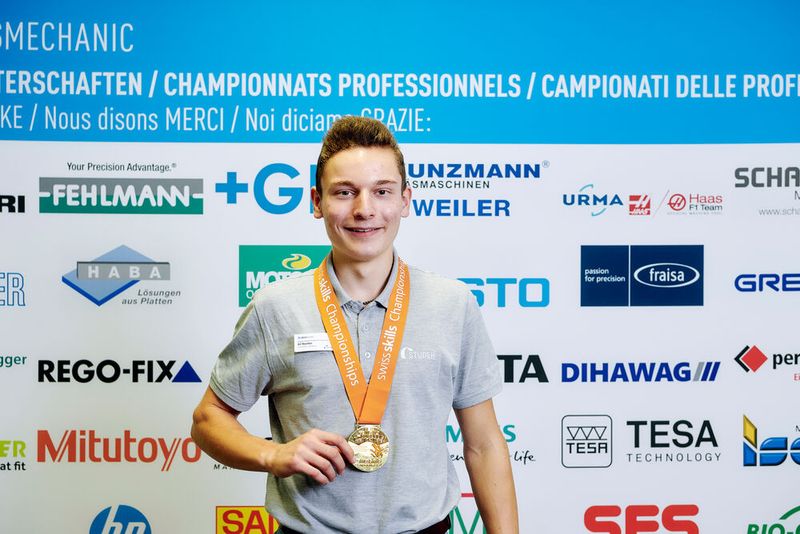 Gil Beutler, Sieger in der Disziplin Automation. (Bild: © Manu Friederich)