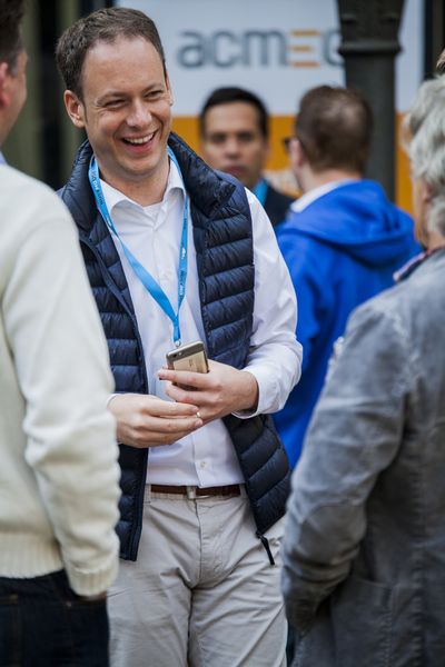 Hat immer gute Laune: Henning Meyer, Acmeo (Acmeo)