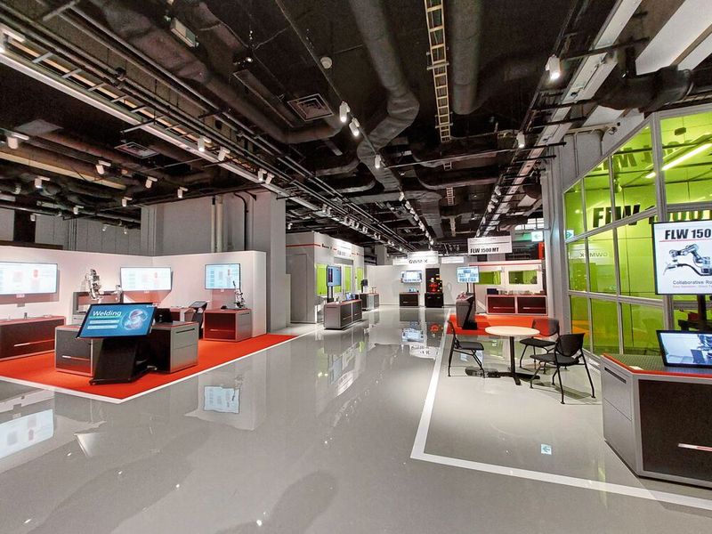 Impressionen des Amada Global Innovation Center (AGIC) in Isehara (Japan). (Bild: VCG/Finus)