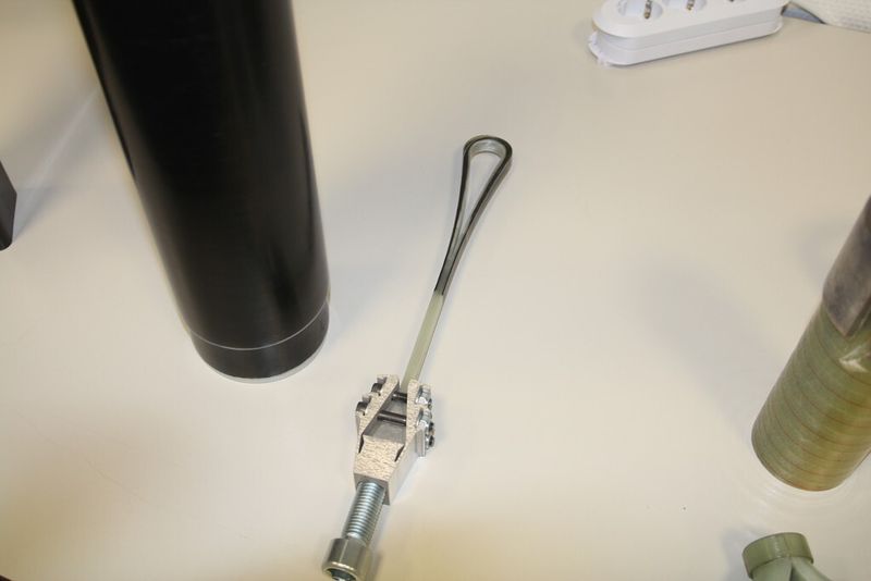 Faserverbund-Laschenstruktur in Mischbauweise. (Bild: Königsreuther)