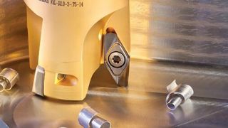 Helialu-Werkzeug von Iscar für die Hochgeschwindigkeitsbearbeitung von Aluminium. (Bild: Iscar)