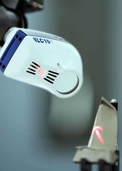 LK Metrology has launched a new range of CMM laser scanners featuring high-speed data communication via Ethernet. (Source: Joel Penn/ LK Metrology)