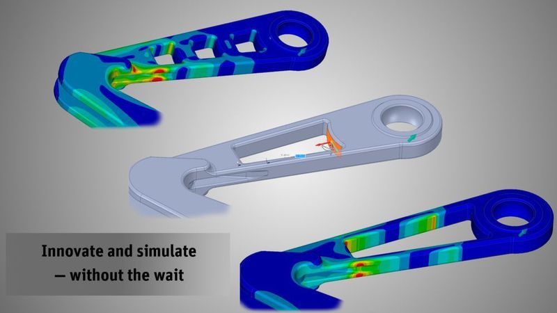 Discovery Live unterstützt fluidische, strukturelle und thermische Simulations-Applikationen (Ansys)