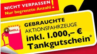 Bis Ende Mai gibt es bei Atzert-Weber in Fulda Gebrauchtwagen mit Tankgutschein. Die Marketingaktion hat vom ersten Tag an in der Region für Aufsehen gesorgt. (Aztert-Weber)