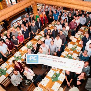 Das PC-SPEZIALIST-Team aus Mitarbeitern der Zentrale, Partnern, Ausstellern und Sponsoren.