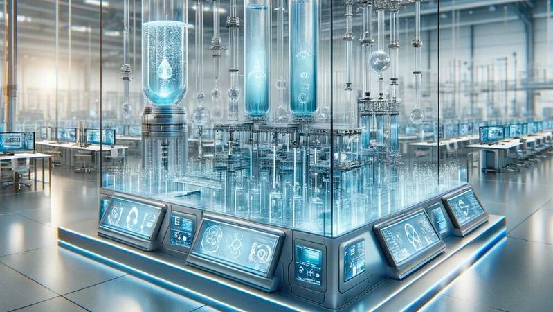 The AI technique developed by the Nims team can predict material compositions with desired properties.(Source:  AI generated/ Dall-E)