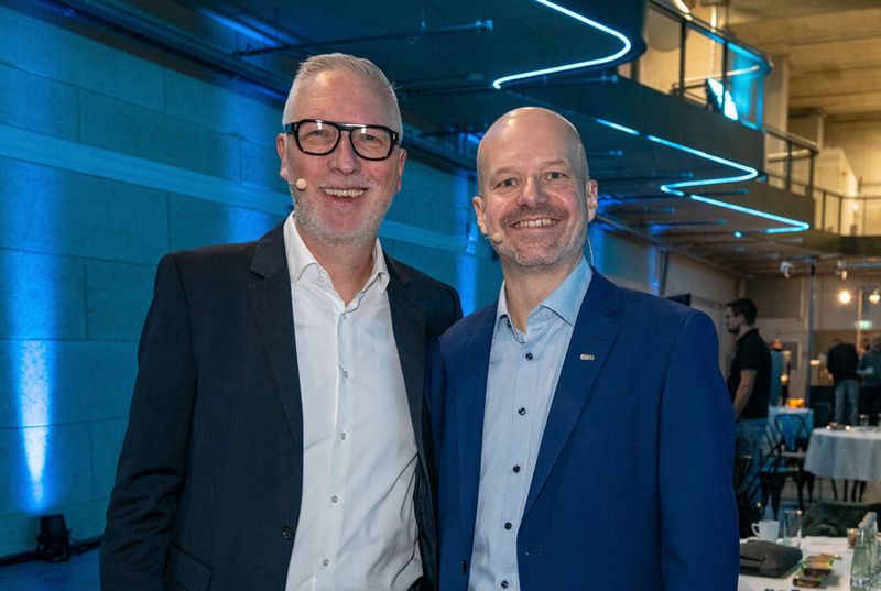 Thorsten Urbanski und Peter Neumeier sind stolz auf den gelungenen Tag. (Bild: Claus Uhlendorf / Eset)