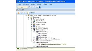 Die Benutzeroberfläche des Axavia Series EDB Bundle.  (Bild: Axavia)
