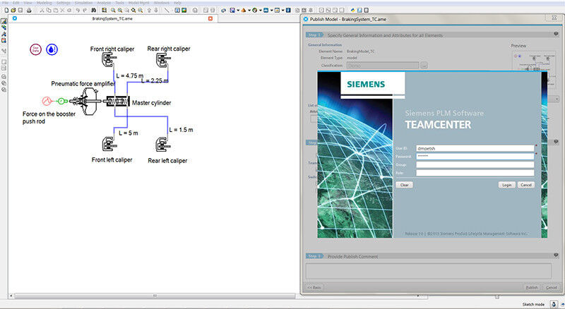 LMS Imagine.Lab Sysdm 14 ist jetzt direkt in Teamcenter integriert. (Bild: Siemens PLM Software)