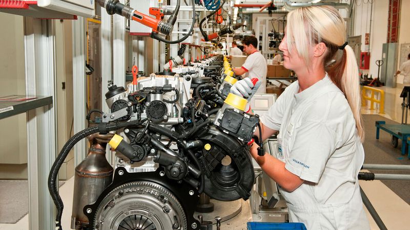Immer mehr Hersteller stellen Verbrennungsmotoren auf's Abstellgleis.(Bild:  Volkswagen)