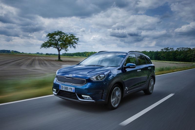 Kia bringt mit dem Niro ein Hybrid-SUV auf den Markt. (Kia)