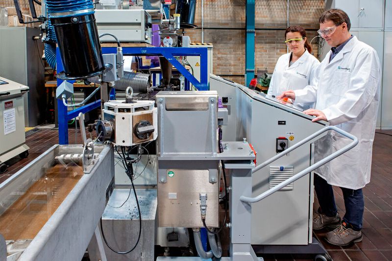 Eine Methode zur Online-Rheologie als schnelles Diagnose-Tool zur Rezepturentwicklung wurde im Projekt entwickelt. (Bild: Fraunhofer LBF/K. Raapke)