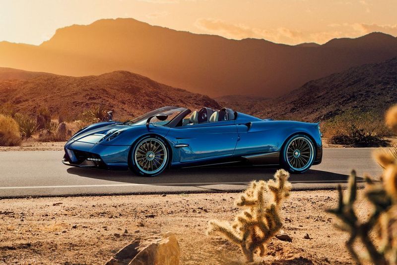 Auf dem Genfer Autosalon zeigt Pagani den Huayra als Roadster. (Pagani)