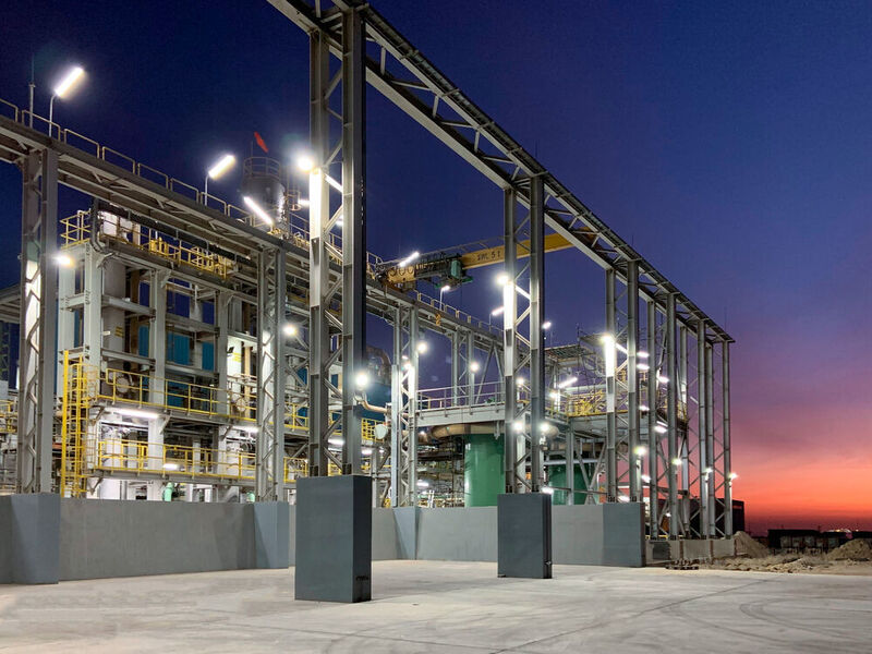 CAC errichtet erste Eisen(III)-Chlorid Anlage nach eigener Technologie in Kuwait. (Gabriel-Georg Toepell/CAC)