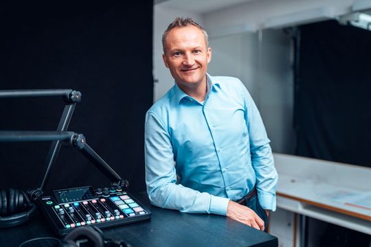 Alexander Radtke, Vice President Global Logistics bei Keenfinity, hält auf dem DSAG-Jahreskongress einen Vortrag und zeigt den praktischen Nutzen der Supply-Chain-Lösungen von IFM auf.(Bild:  © 2025 | Gerrit Bender DESIGN)