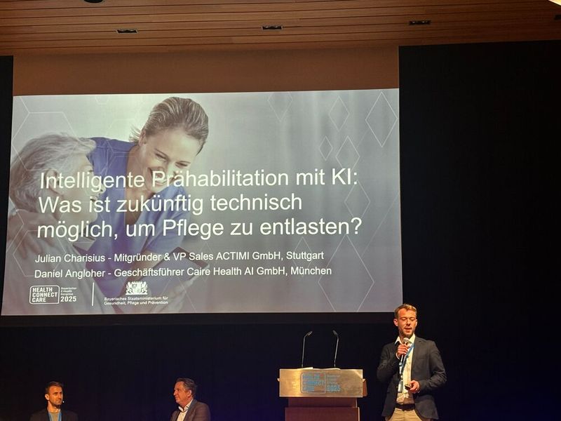 Im zweiten Themenbereich wurde ein neues Projekt zur Prähabilitation mittels Telemedizin in der Onkologie vorgestellt und es gab einen Ausblick auf künftige Entwicklungen. (Bild: Nicola Hauptmann)