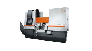 Die Horizontalbandsäge Kastotec zeichnet sich durch eine einfache Bedienung und ein durchdachtes Materialhandling aus. (Bild: Kasto)