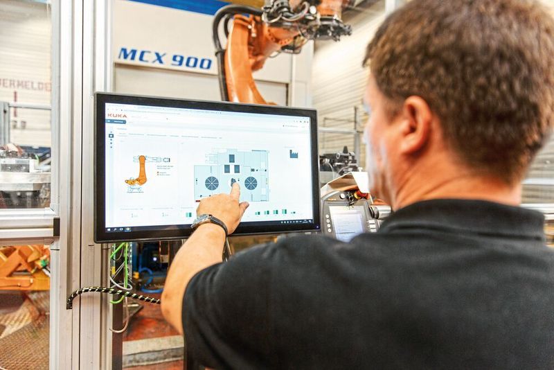 Ähnlich wie bei einer Smart Watch oder einem Fitness-Armband sammeln Roboter und Maschinen einen bunten Strauß an Daten und funken diese in die Cloud. (sg)