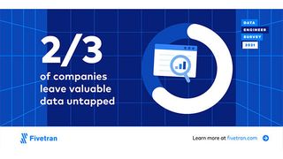Die von Dimensional Data durchgeführte Studie ergab, dass mehr als zwei Drittel der Unternehmen wertvolle Daten ungenutzt lassen.  (Bild: Dimensional Data / Fivetran)