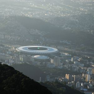Das Maracanã-Stadion in Rio de Janeiro ist eines der berühmtesten Fußballstadien der Welt. Dort wird auch das Finale der Fußball-Weltmeisterschaft 2014 ausgetragen.