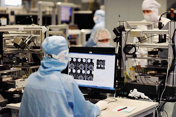 Mit der Übernahme von Philips Photonics setzt Trumpf auf neue Geschäftsfelder wie Sensorik und Photonik zur Datenübertragung. (Trumpf)