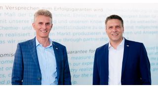 Ulrich Bartel (links), President der Coperion-Gruppe, und Markus Parzer, President der Polymer Division von Coperion. (Source: Coperion)