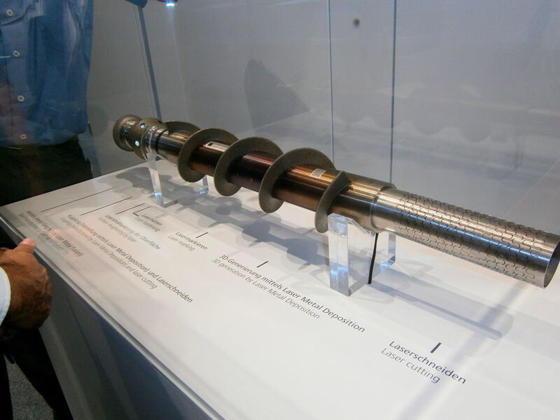 Trumpf präsentierte auf der ersten formnext das wieder erwachte und optimierte Know-how in Sachen additiver Fertigung via Laserstrahlsystemen. (Bild: Königsreuther)