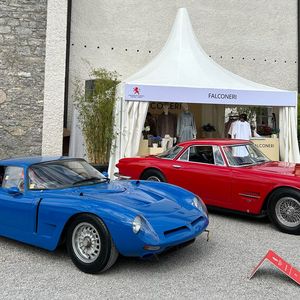 Bizzarrini GT 5300 neben Maserati 5000 GT Allemano.(Bild:  Peter Diehl)