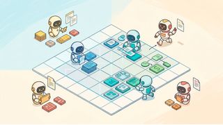 Viele deutsche KMU entwickeln eigene KI-Agenten und Workflows, doch ein Teil der Tools agiert außerhalb formeller Governance-Raster und Kontrollprozesse. (Bild: Gemini / KI-generiert)