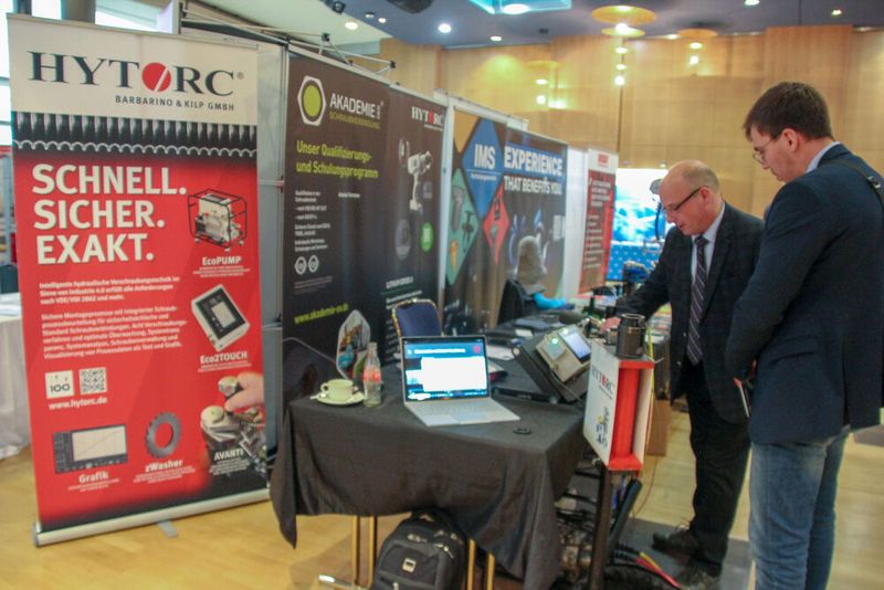 Die Firma Hytorc steht für drehmomentgesteuerte, vorspannkraftgenaue Verschraubungstechnik.  (Bild: VCG/Juliana Pfeiffer)